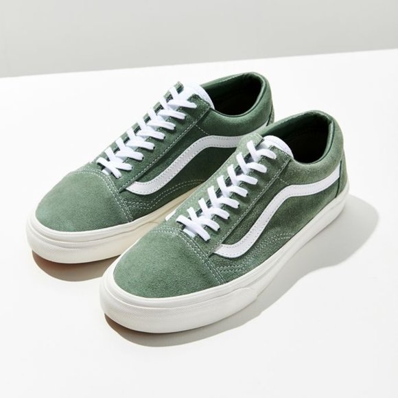 Vans Shoes Vans Pistachio Suede Retro Old Skool Sneakers